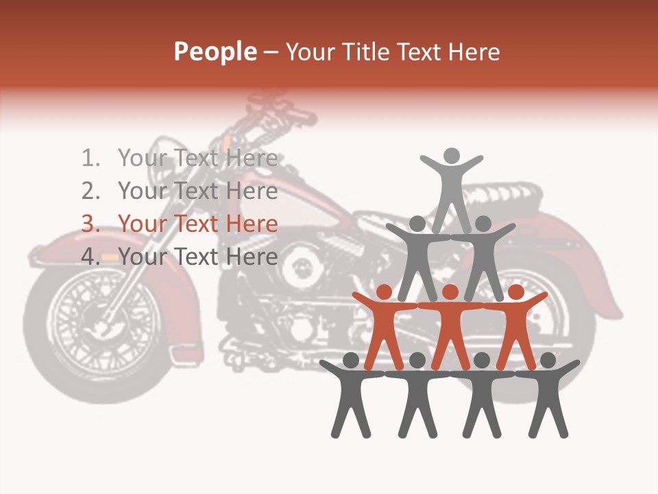 Clipart Vicious Brown PowerPoint Template