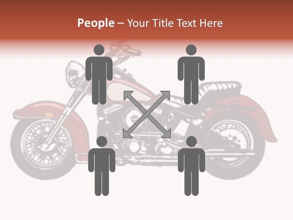 Clipart Vicious Brown PowerPoint Template