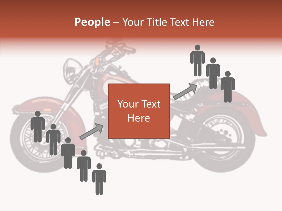 Clipart Vicious Brown PowerPoint Template