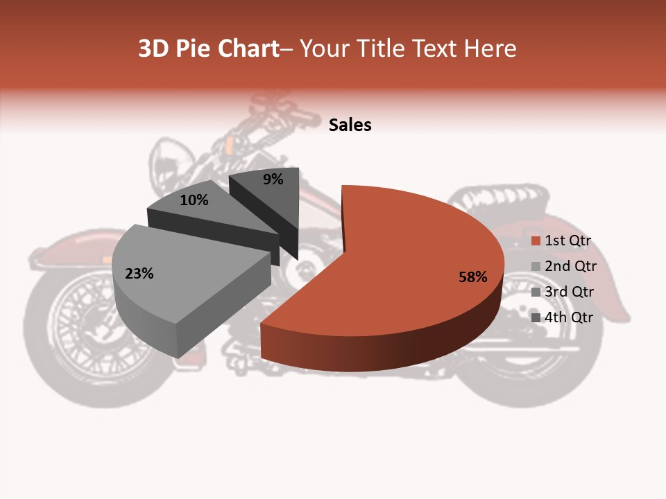 Clipart Vicious Brown PowerPoint Template