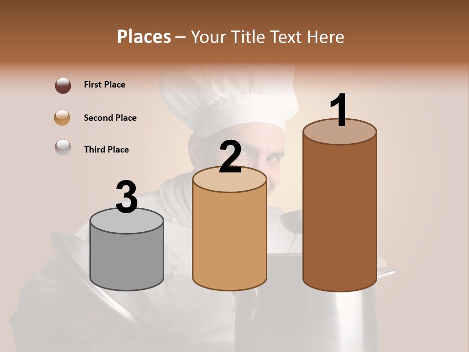 Industry Cook Man PowerPoint Template