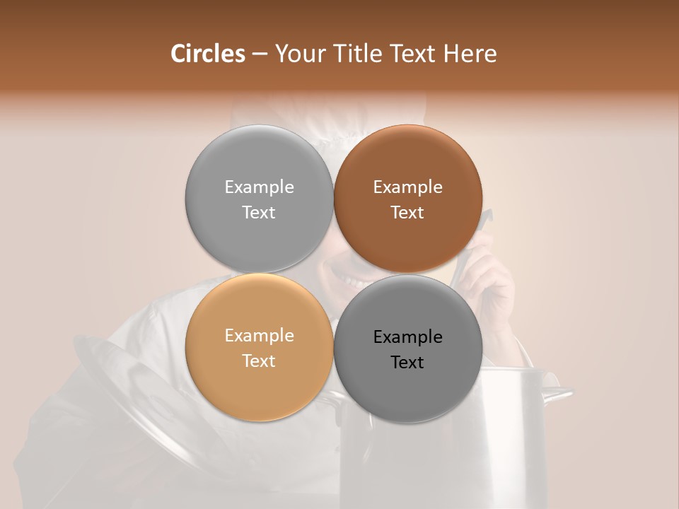 Industry Cook Man PowerPoint Template