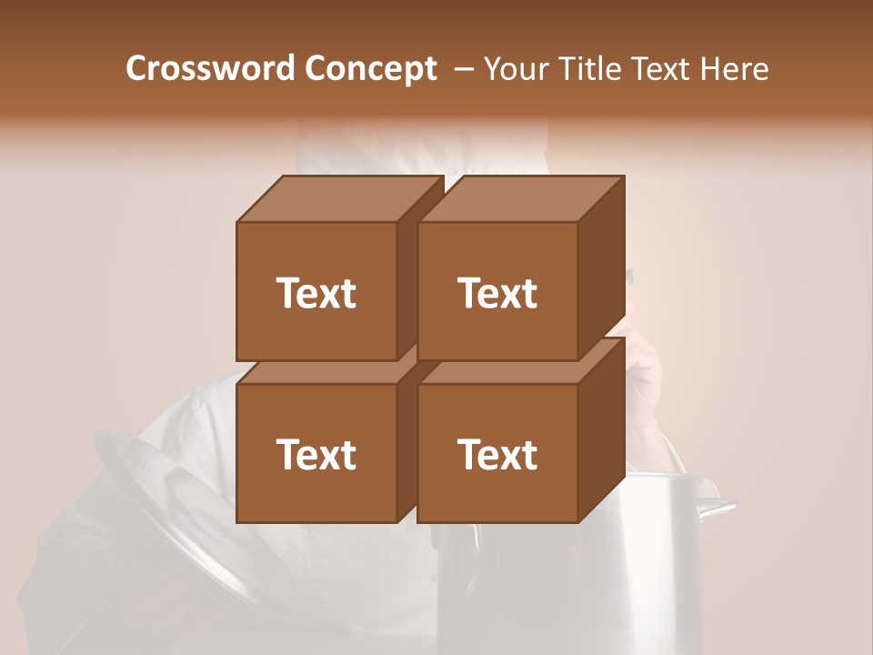 Industry Cook Man PowerPoint Template