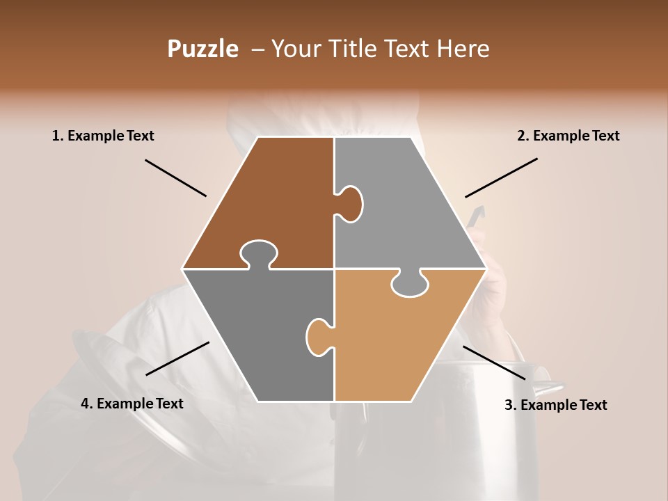 Industry Cook Man PowerPoint Template