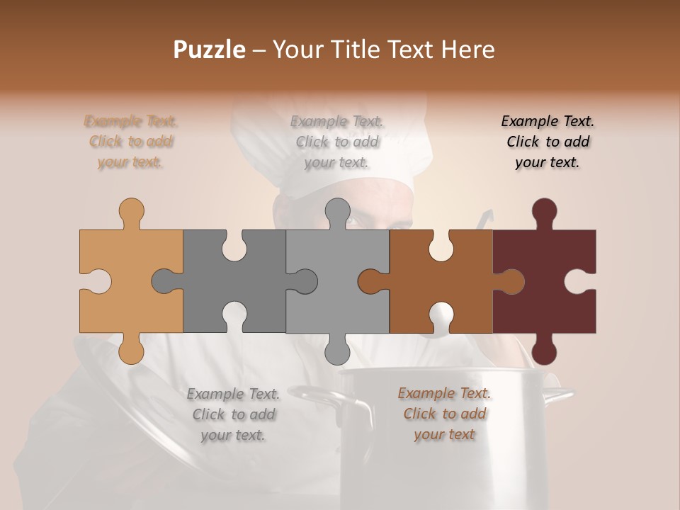 Industry Cook Man PowerPoint Template