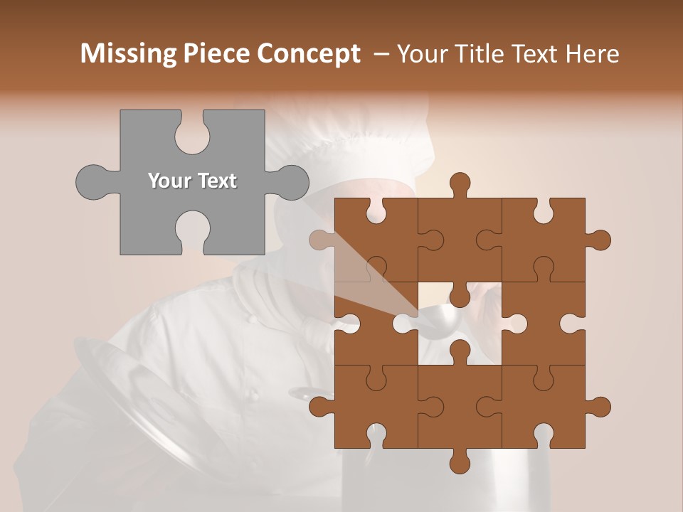 Industry Cook Man PowerPoint Template