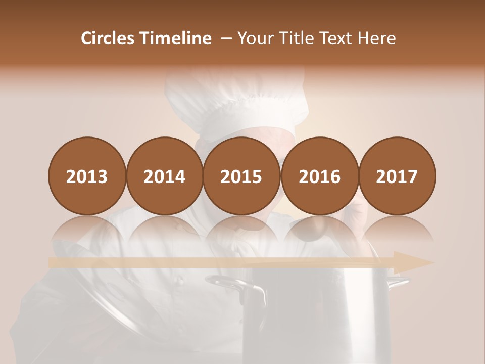 Industry Cook Man PowerPoint Template