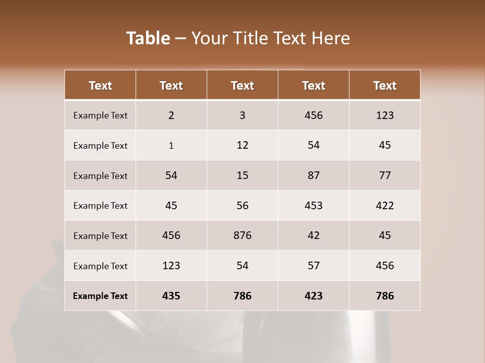 Industry Cook Man PowerPoint Template