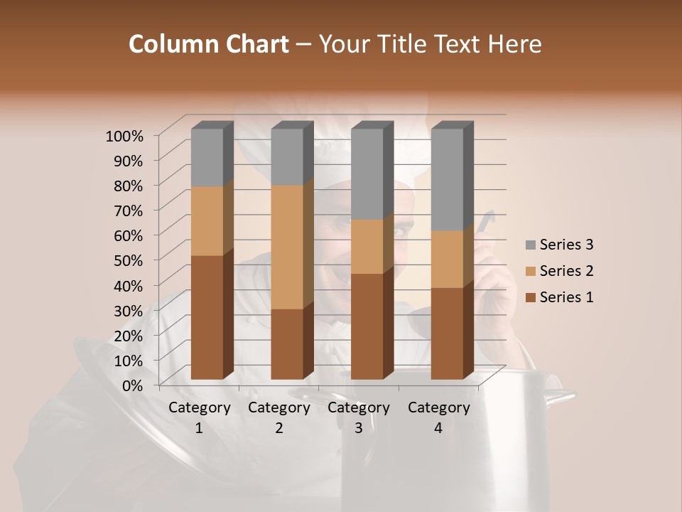 Industry Cook Man PowerPoint Template