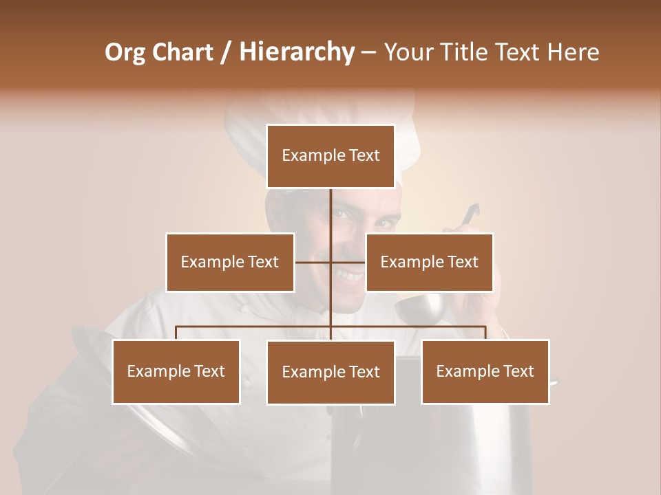 Industry Cook Man PowerPoint Template