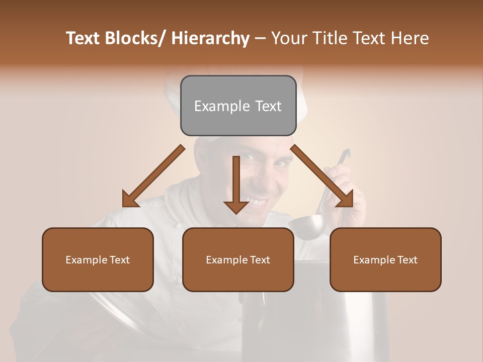 Industry Cook Man PowerPoint Template