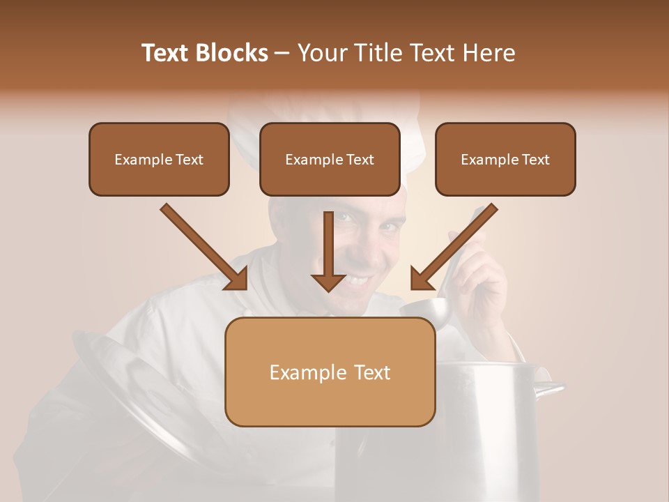 Industry Cook Man PowerPoint Template