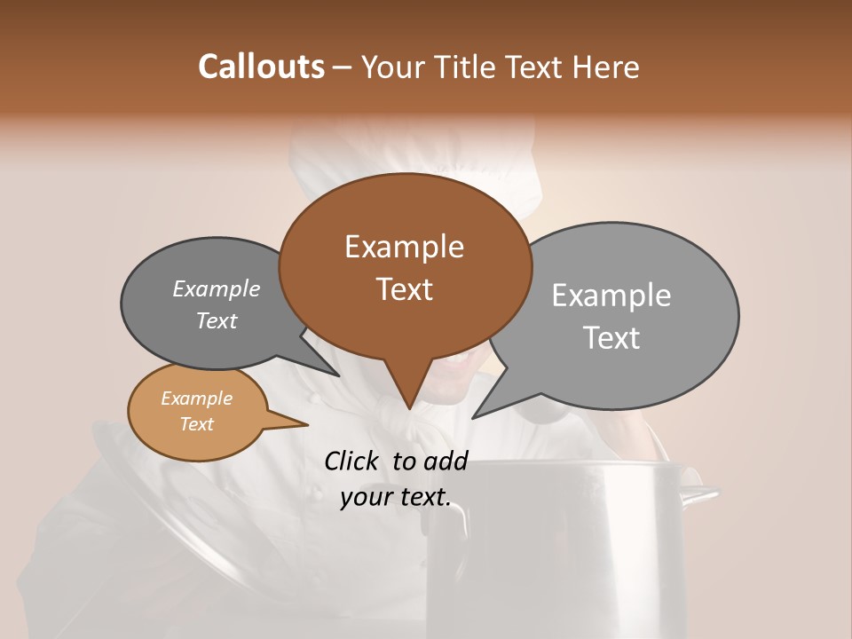 Industry Cook Man PowerPoint Template