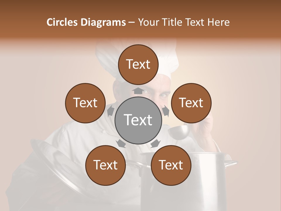 Industry Cook Man PowerPoint Template