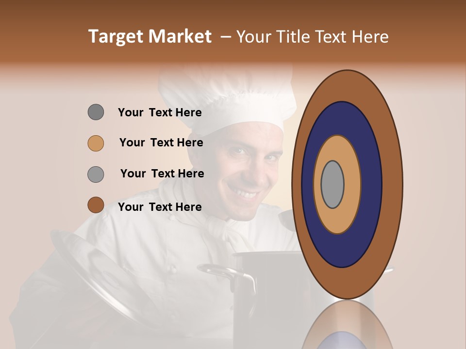 Industry Cook Man PowerPoint Template