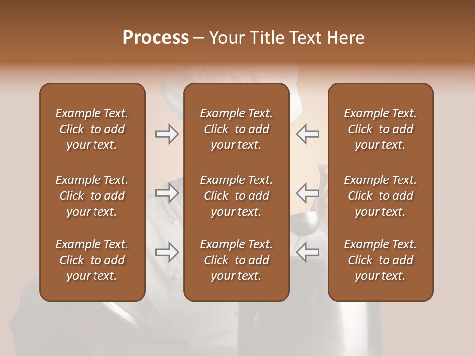 Industry Cook Man PowerPoint Template