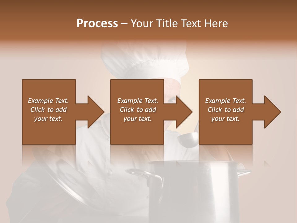 Industry Cook Man PowerPoint Template