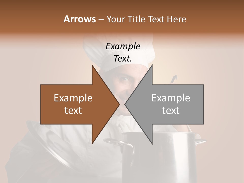 Industry Cook Man PowerPoint Template