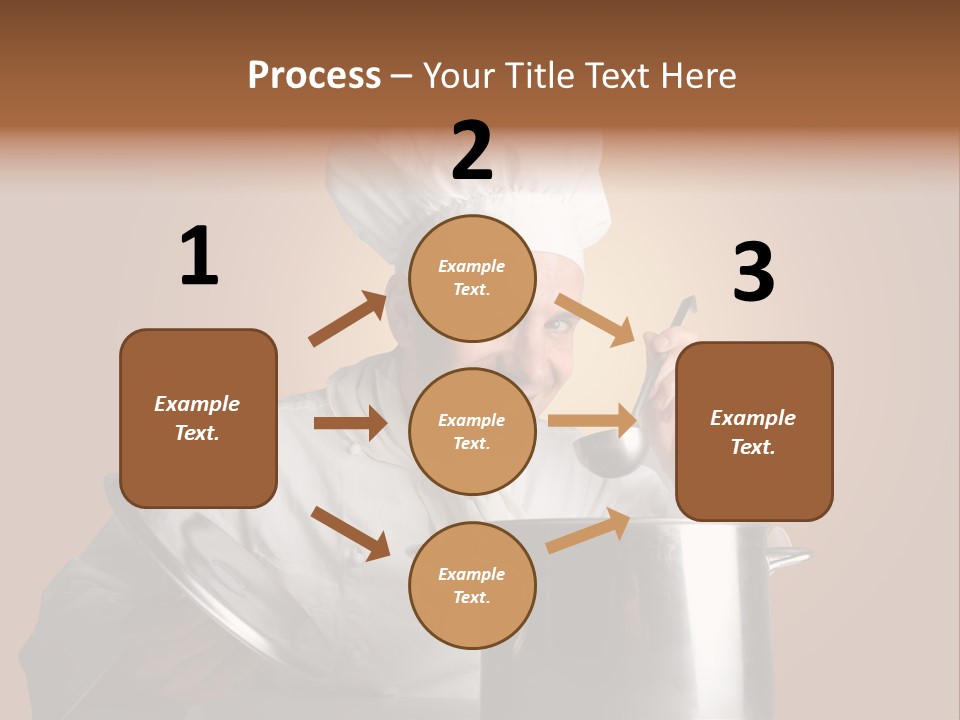 Industry Cook Man PowerPoint Template