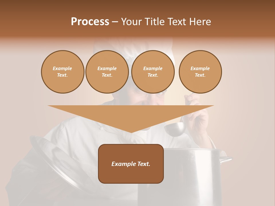 Industry Cook Man PowerPoint Template