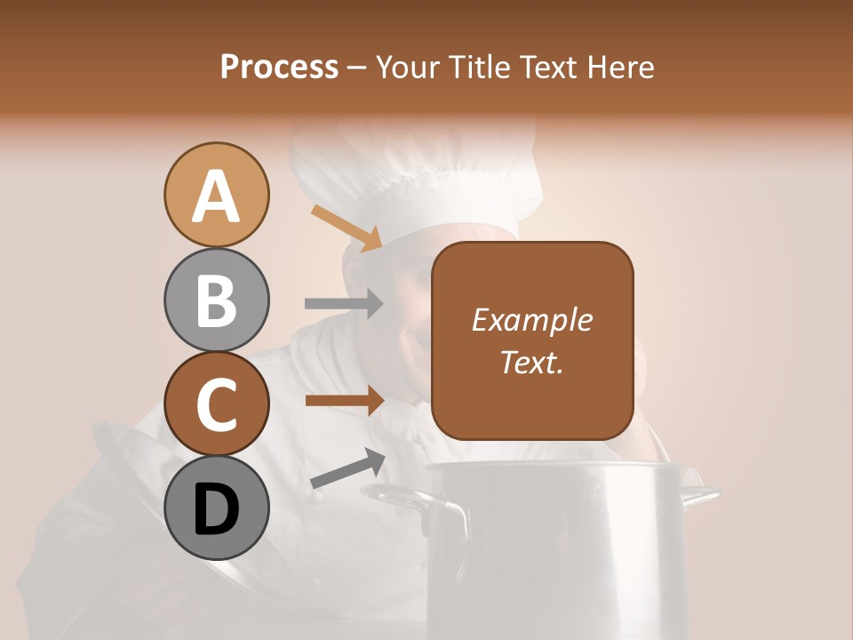 Industry Cook Man PowerPoint Template