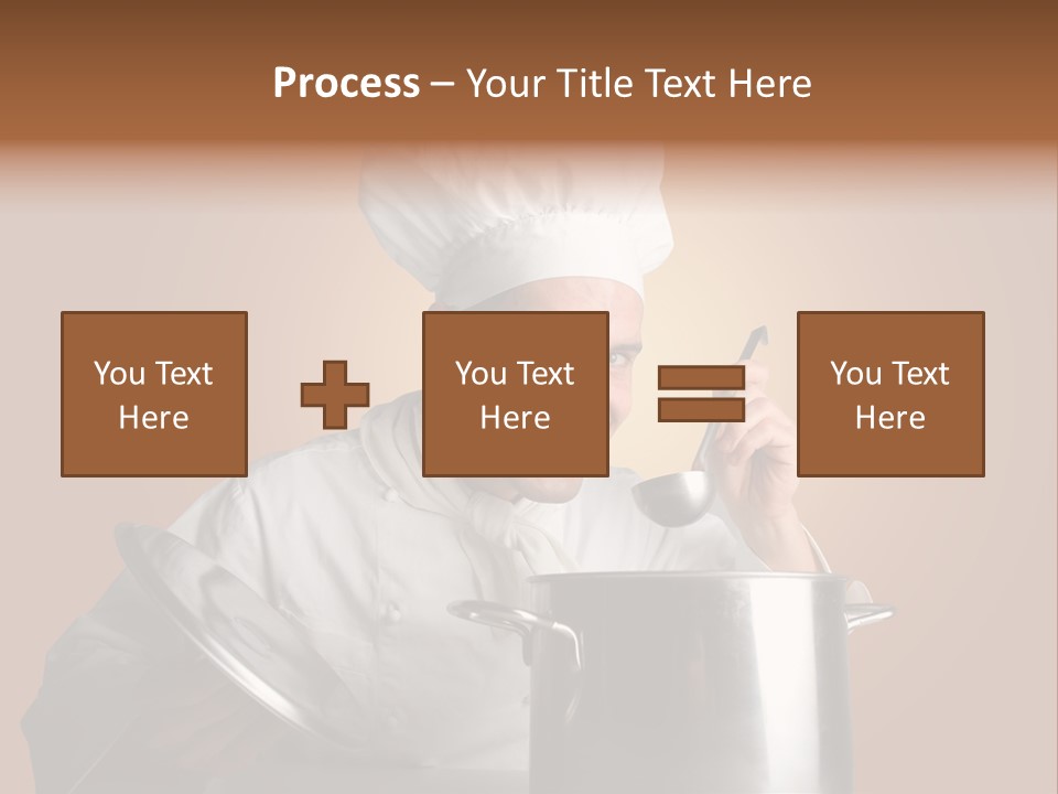Industry Cook Man PowerPoint Template