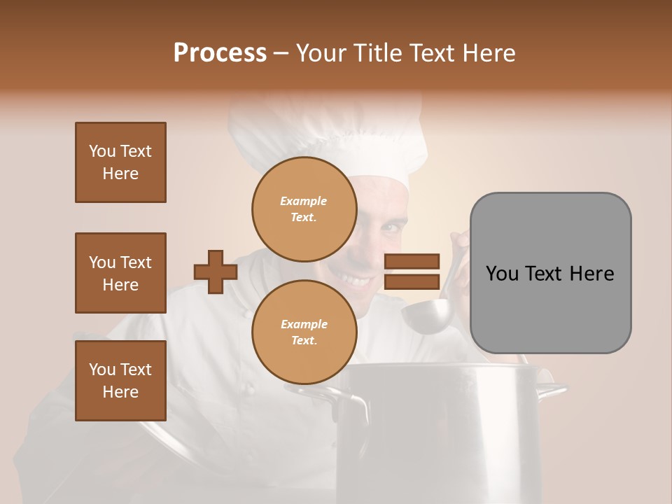 Industry Cook Man PowerPoint Template