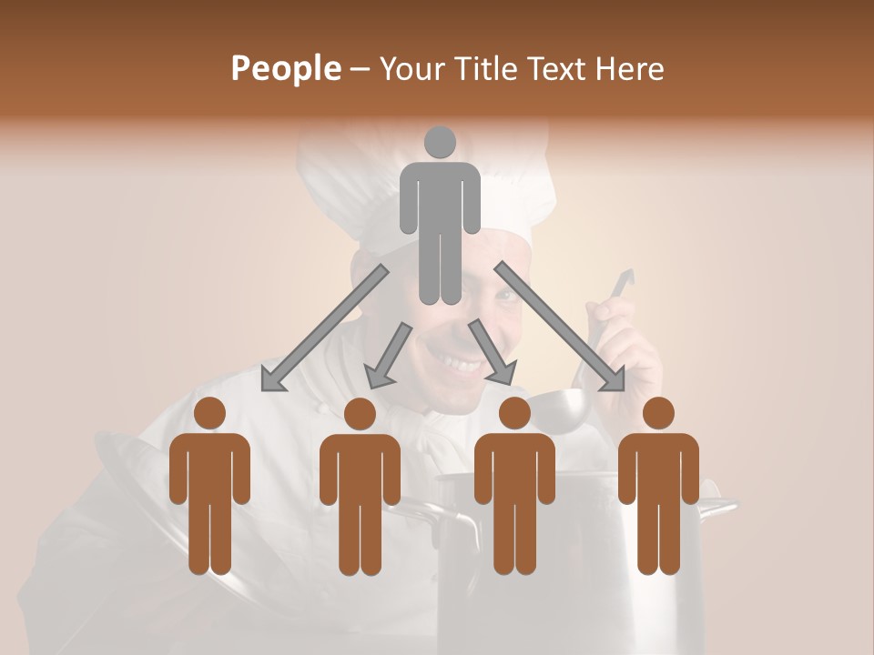 Industry Cook Man PowerPoint Template