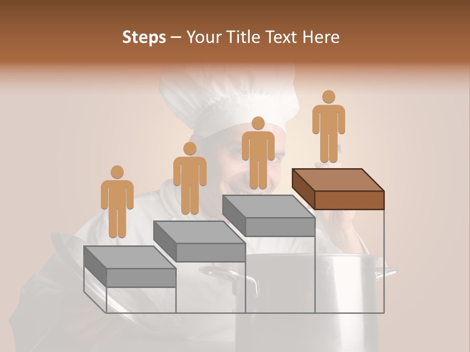 Industry Cook Man PowerPoint Template