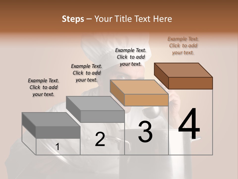 Industry Cook Man PowerPoint Template