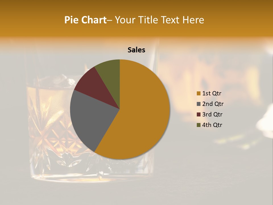 Gold Scottish Yellow PowerPoint Template