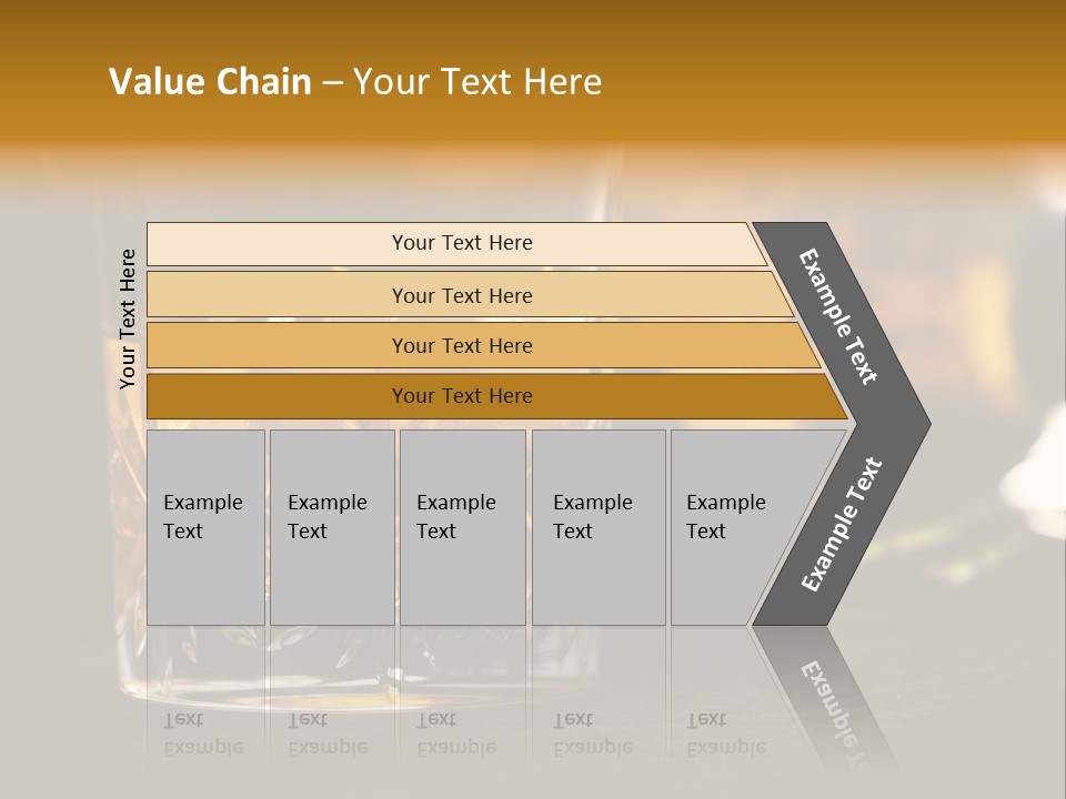 Gold Scottish Yellow PowerPoint Template