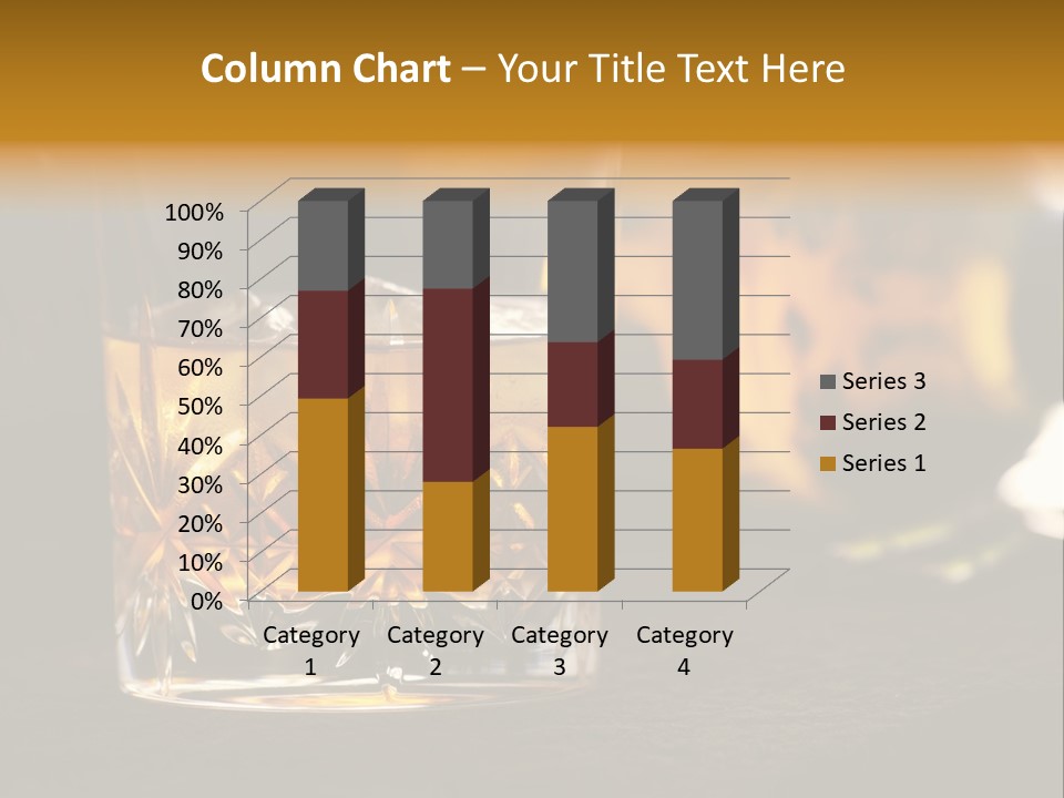 Gold Scottish Yellow PowerPoint Template