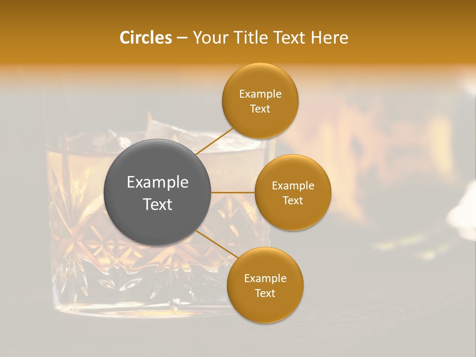 Gold Scottish Yellow PowerPoint Template