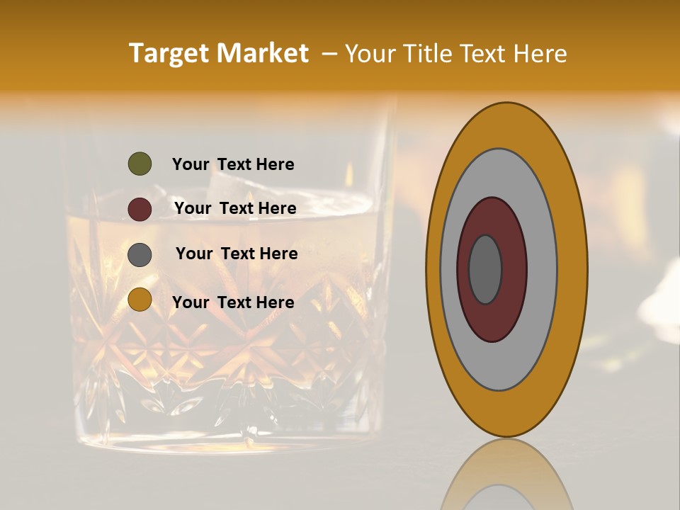 Gold Scottish Yellow PowerPoint Template