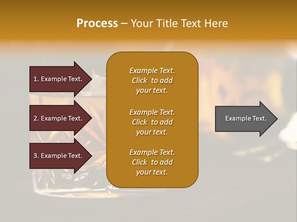Gold Scottish Yellow PowerPoint Template