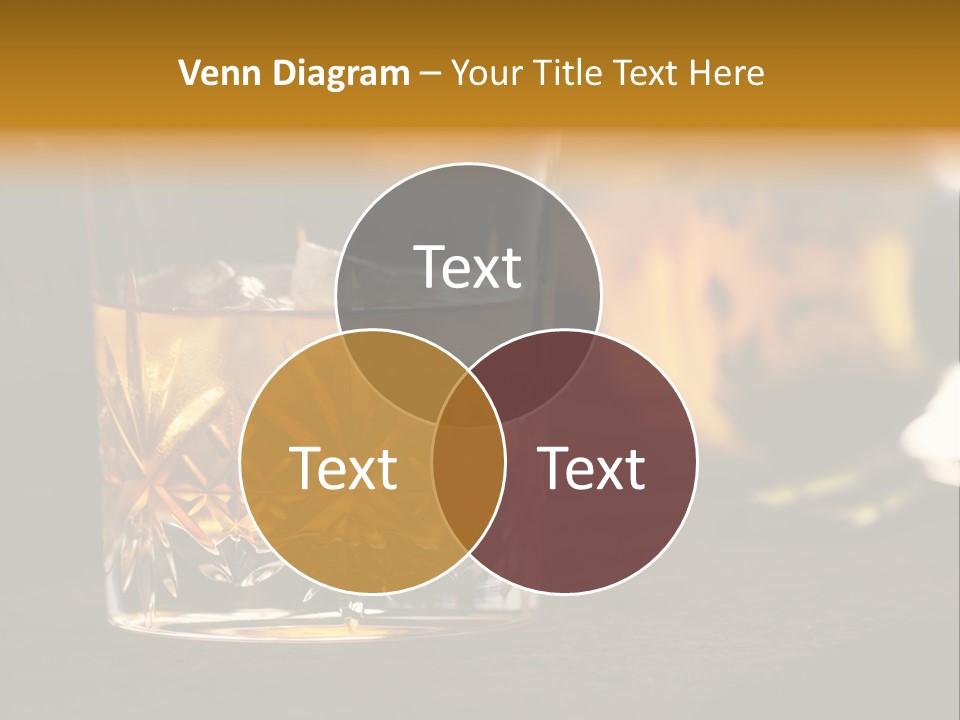 Gold Scottish Yellow PowerPoint Template