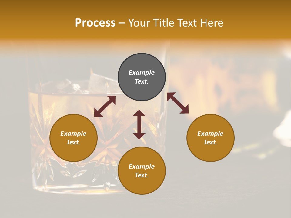 Gold Scottish Yellow PowerPoint Template