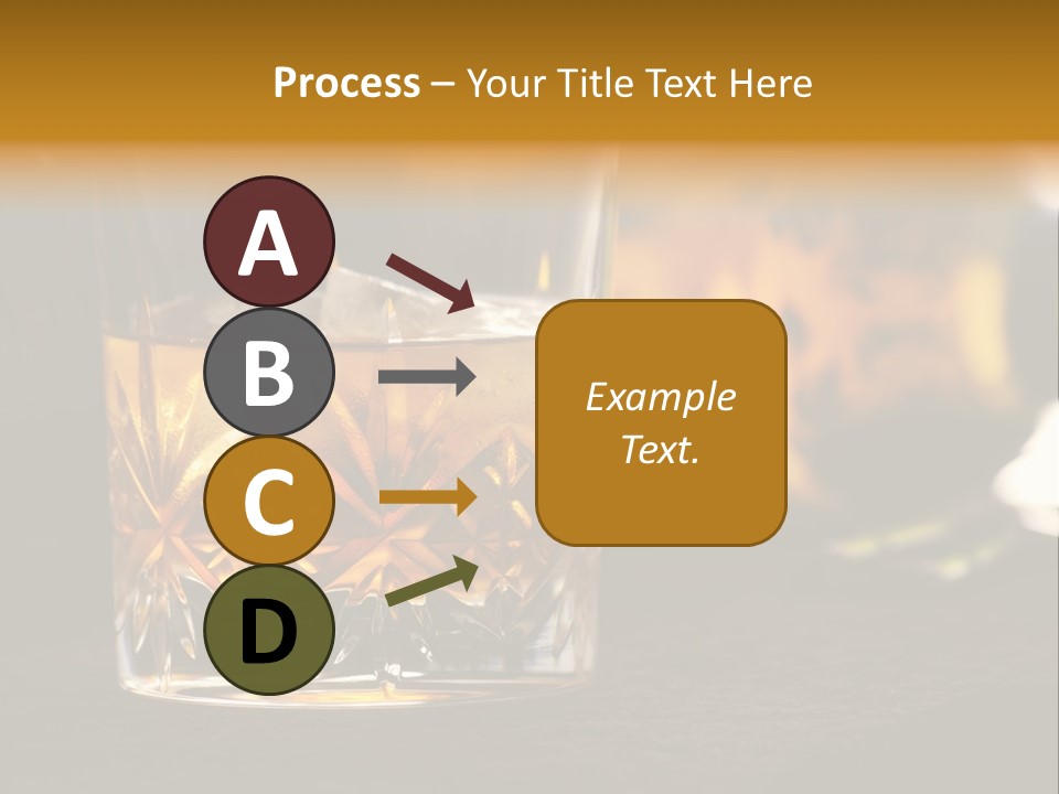 Gold Scottish Yellow PowerPoint Template