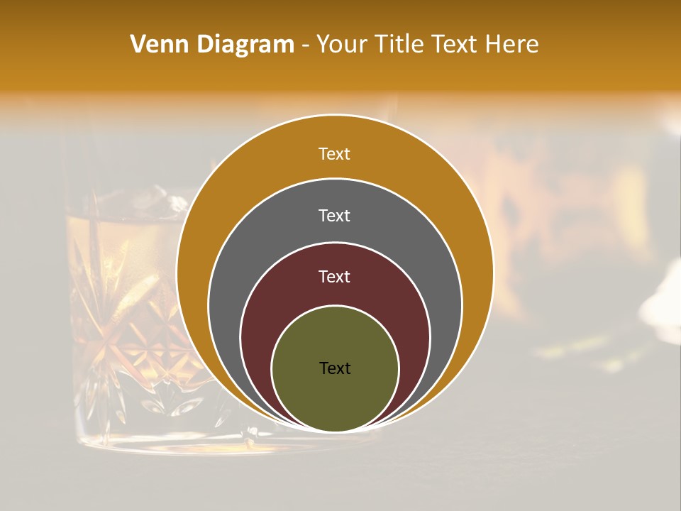 Gold Scottish Yellow PowerPoint Template