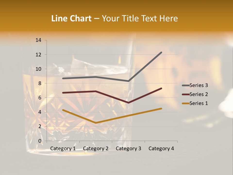 Gold Scottish Yellow PowerPoint Template