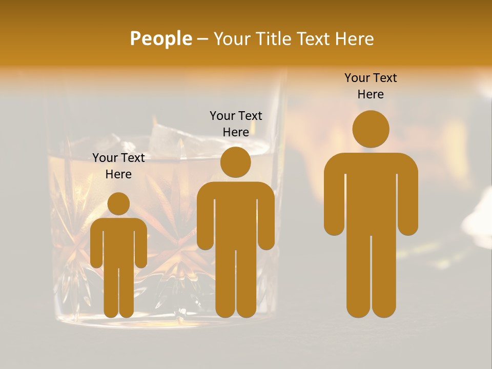 Gold Scottish Yellow PowerPoint Template