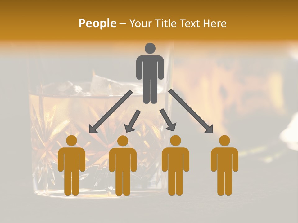 Gold Scottish Yellow PowerPoint Template