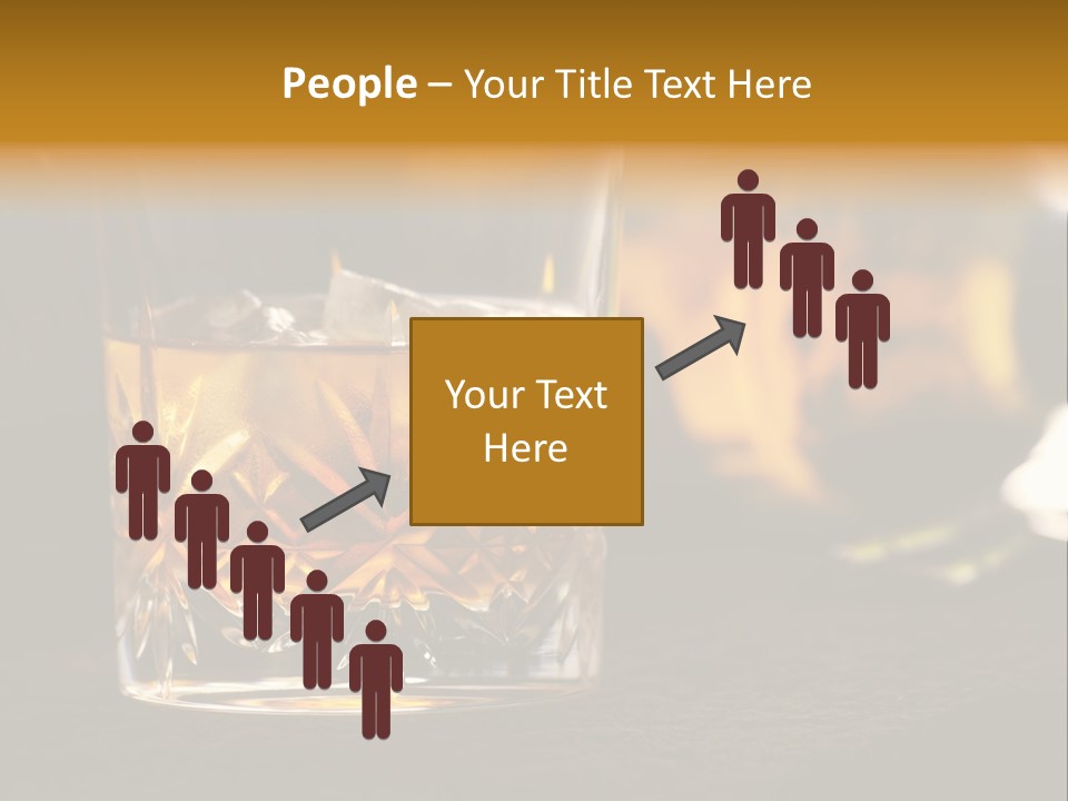 Gold Scottish Yellow PowerPoint Template