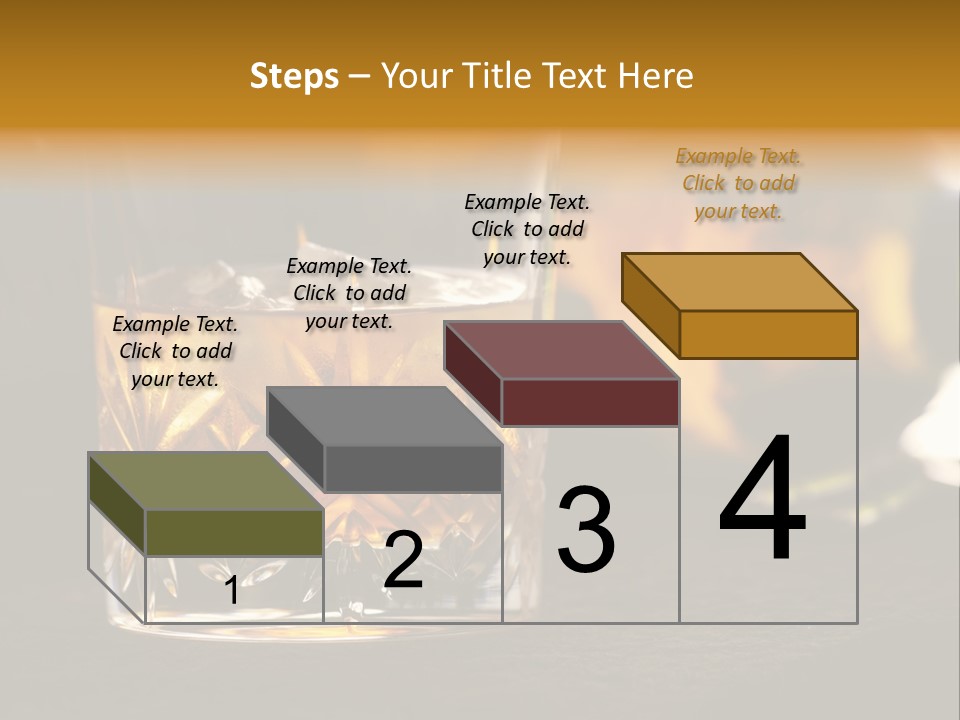 Gold Scottish Yellow PowerPoint Template