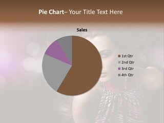 Pretty Party Female PowerPoint Template