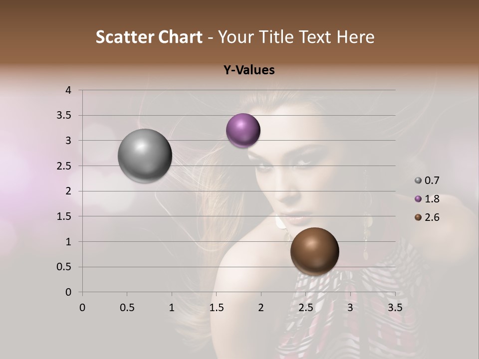 Pretty Party Female PowerPoint Template