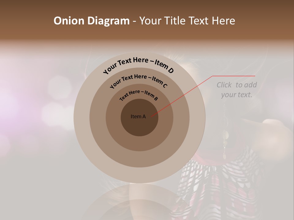 Pretty Party Female PowerPoint Template