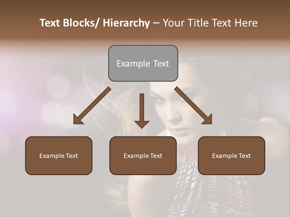 Pretty Party Female PowerPoint Template