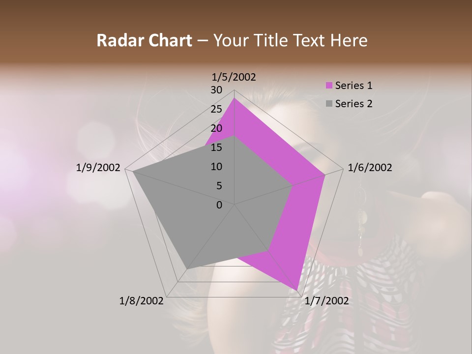 Pretty Party Female PowerPoint Template